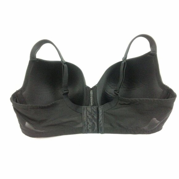 Lane Bryant Cacique Women Bra French Full Coverage Lightly Lined 46DD Black - Picture 5 of 10